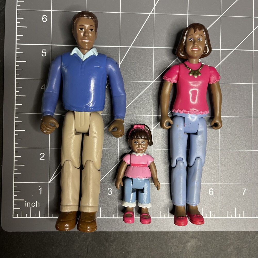 Vintage Toys R Us You & Me Happy Together Dollhouse Mom/Dad/ Kid Parents Family